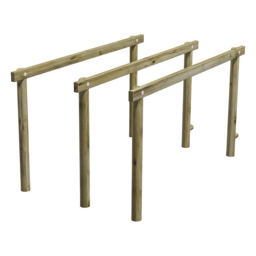 Brug met gelijke liggers